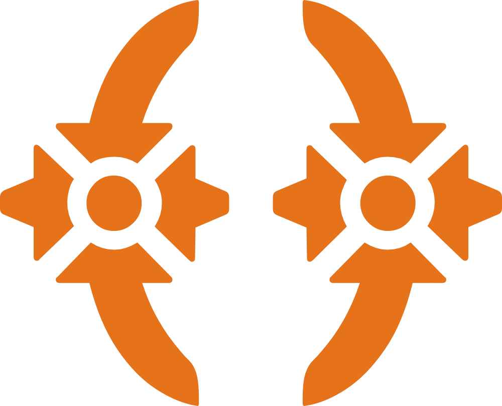 The Membeli shape system in orange