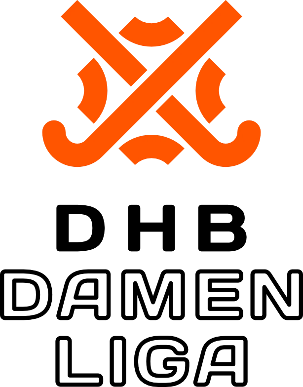 DHB Damen Liga, the eagle cut into orange segments