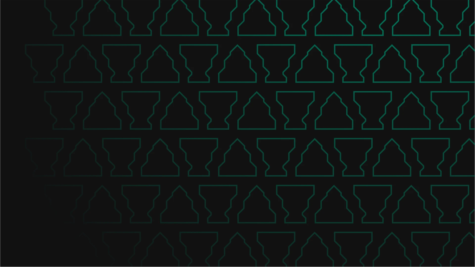 The cup outline tiled into a dark pattern, the team's background