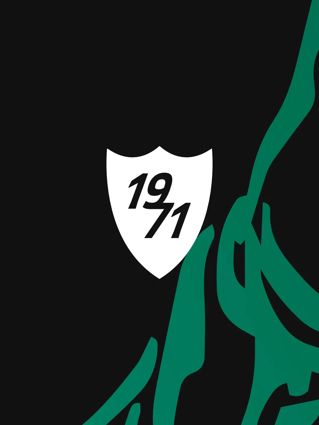 Slide one: the 1971 shield against the green horse