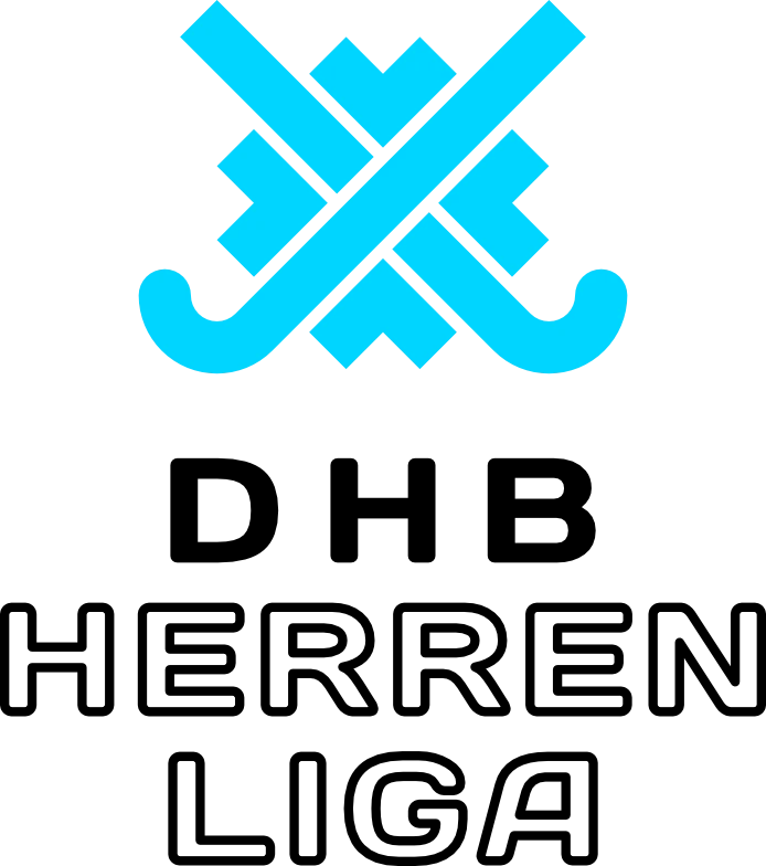 DHB Herren Liga, the eagle cut into blue segments