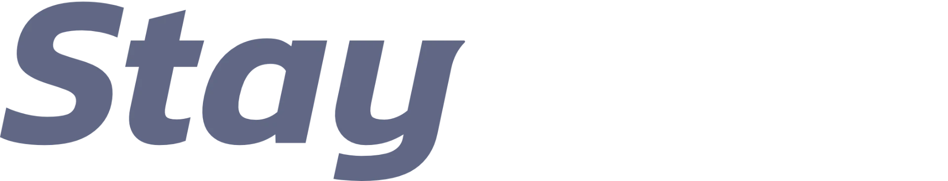 Stay, the italic sub-brand wordmark