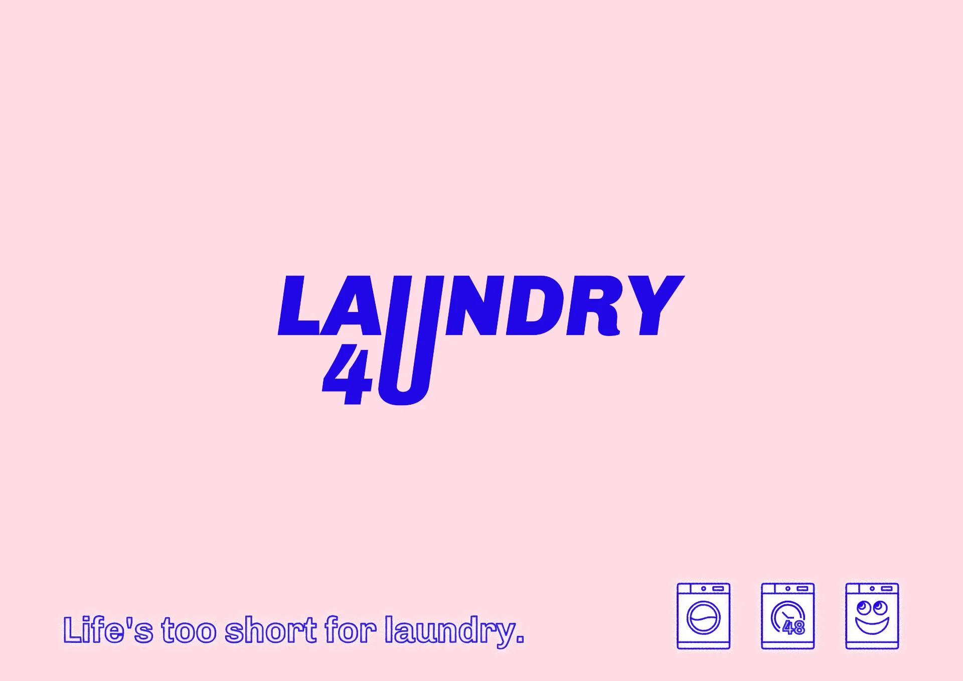 The identity sheet, wordmark, the line and three drum icons
