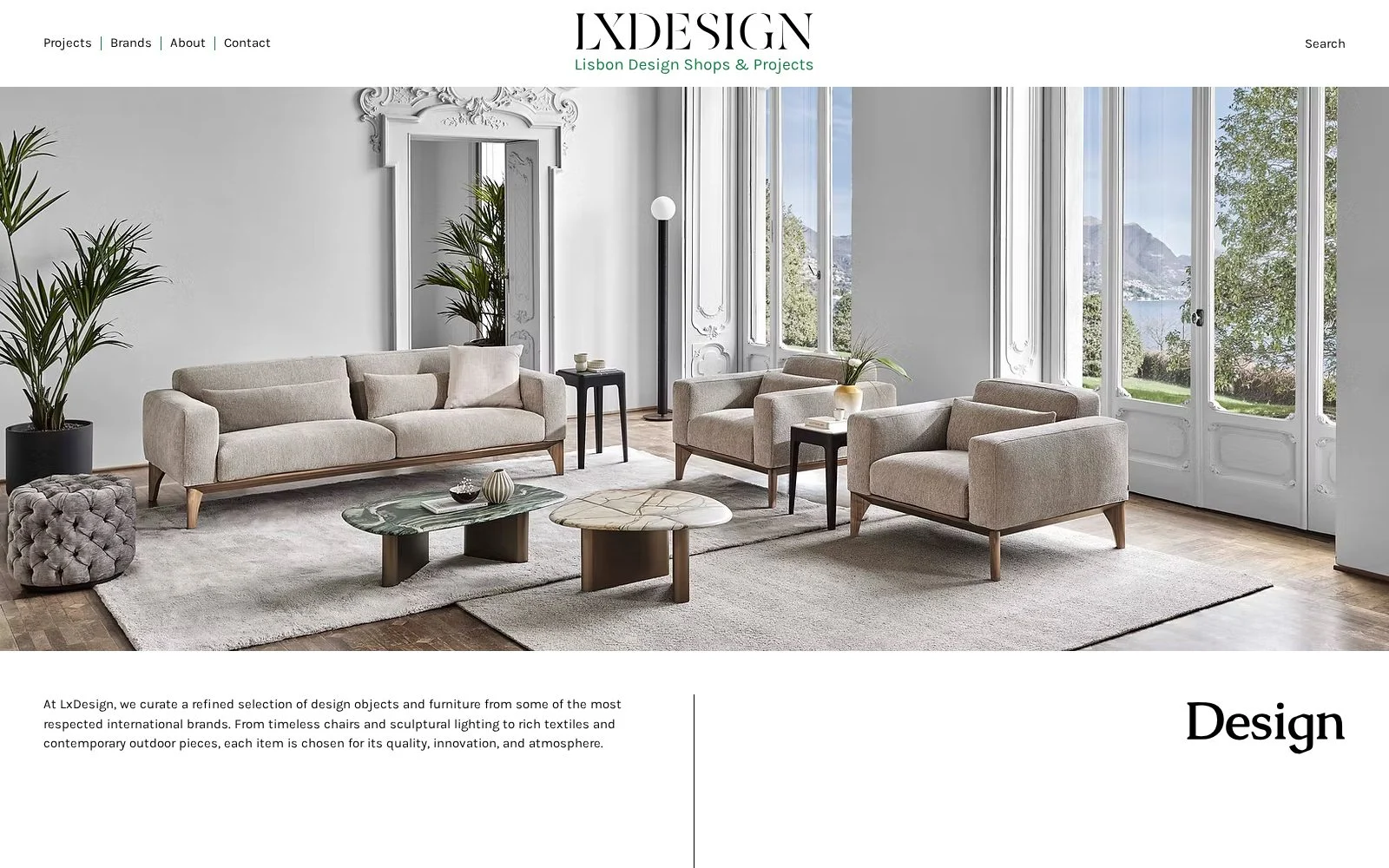 Design floor landing page on lxdesign.pt